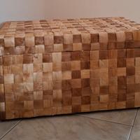 Baule Nasum Ikea in foglie di banano