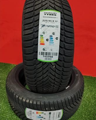 225 45 17 Gomme 4 Stagioni 2024 Nokian 225 45R17