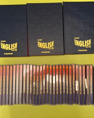DeAgostini corso lingua inglese in 34 CD-ROM