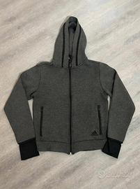 Felpa adidas donna taglia S grigia