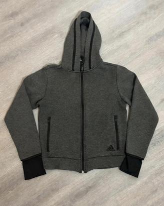 Felpa adidas donna taglia S grigia