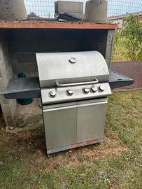 Barbecue 4+1 fuochi