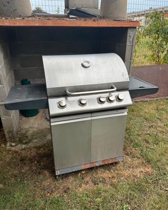 Barbecue 4+1 fuochi