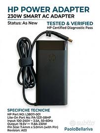 Alimentatore HP 230W 