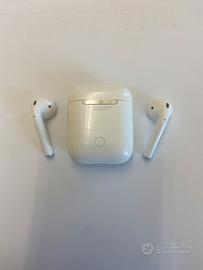 Apple AirPods 2 - cuffia destra e custodia