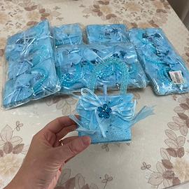 Lotto 60 bomboniere nascita baby shower maschio