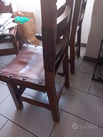 2 sedie da aggiustare 
