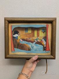 Quadro animato 3D Biancaneve e i 7 nani G. Donvito