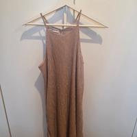 abito con laccini rosa cipria, laminato