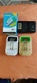 Caricabatterie con  display e Usb