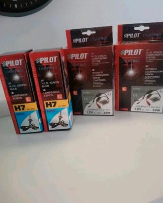 LAMPADINE H7 PILOT ORIGINALI CON CENTRALINE 