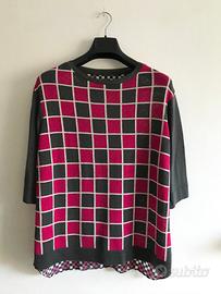 Maglia SPACE seta fantasia t.48 NUOVA