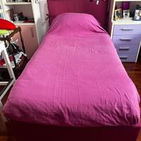Letto Contenitore Singolo 80x190 con Materasso