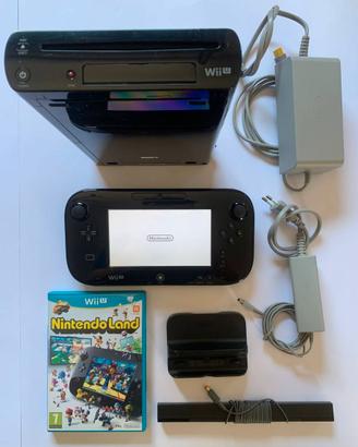 Nintendo Wii U Nera 32GB Completa + Gioco 