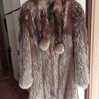 Pelliccia volpe argentata vintage