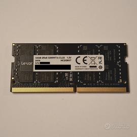 RAM Lexar 32GB SODIMM DDR4-3200