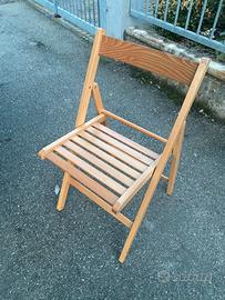 Seggiole pieghevoli