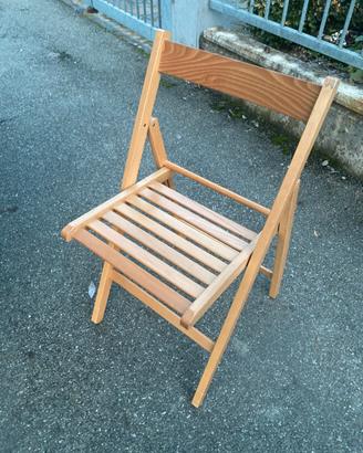 Seggiole pieghevoli