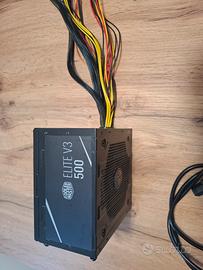 alimentatore coolermaster elite v3 500w