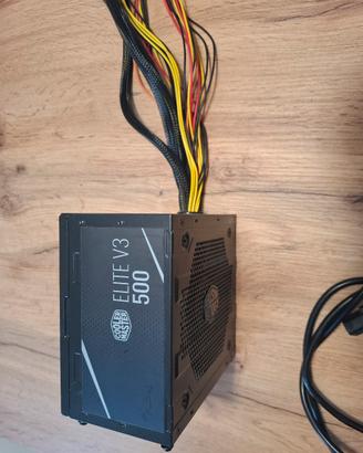 alimentatore coolermaster elite v3 500w