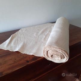 rotolo canapa grezza tessuta al telaio