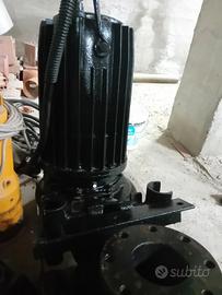 pompa sommersa per acque reflue fognature fanghi