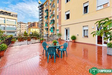 QUATTRO VANI CON AMPIO TERRAZZO