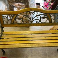 Panchina  panca in legno giardino