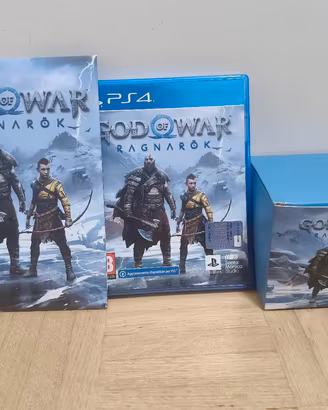 God of war Ragnarok Ps4+accessori