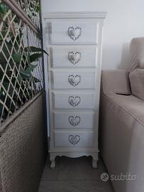 cassettiera Shabby chic