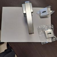 maniglia acciaio cromo satinato