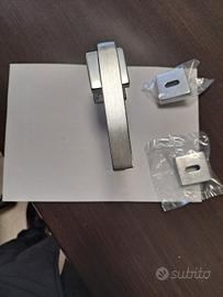 maniglia acciaio cromo satinato