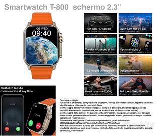 Smartwatch T-800  schermo 2.3"