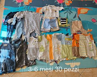 35 40 pezzi privamerili estivi 3-6mesi