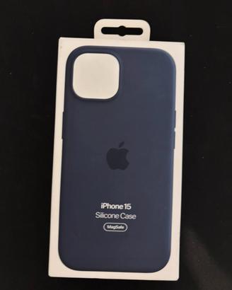 Cover blu iphone 15 originale