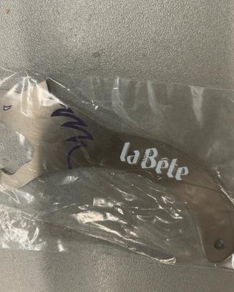 Apribottiglie in acciaio “La Botte” – Nuovo