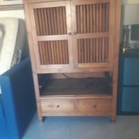 Mobile in teak