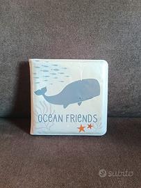 Gioco libro da bagno animali marini pesci Neonato 