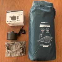 Materasso gonfiabile da campeggio con pompa per 2