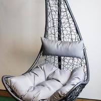 Sedia sospesa, completa di cuscino grande