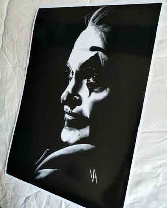 Joker (Joaquin Phoenix) 27x40cm stampa disegno
