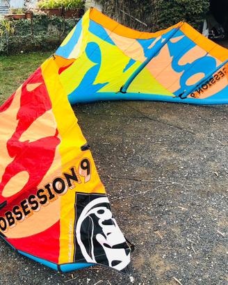 Vela con barra kitesurf RRD