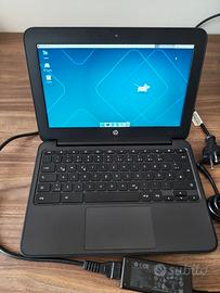 HP Chromebook 11 G5 EE sbloccato con Linux Debian