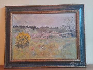 Quadro "Primavera a Serpiolle FI" Mario Poggesi