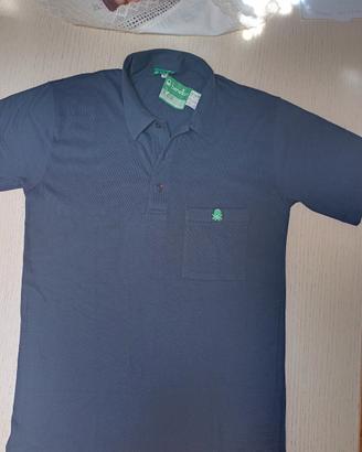 maglietta polo vintage marca Benetton taglia 50.