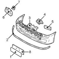 Spoiler ant fiat punto 188 originale fiat
