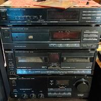 impianto hi-fi tecnica completo senza casse