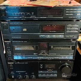 impianto hi-fi tecnica completo senza casse