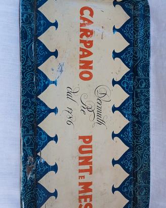 Vassoio CARPANO PUNT E MES anni 60