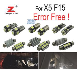 KIT 20 LAMPADE LED INTERNE BMW X5 F15 M SPORT SDRI